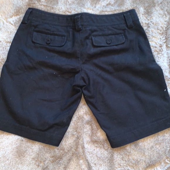 JUICY COUTURE Y2K Black Walking Shorts Bermuda Preppy Streetwear Neutral - Picture 5 of 9